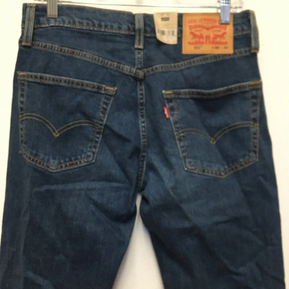 Levi's 511 Slim Stretch Denim Jeans 30x32 Blue Casual Classic Minimalist